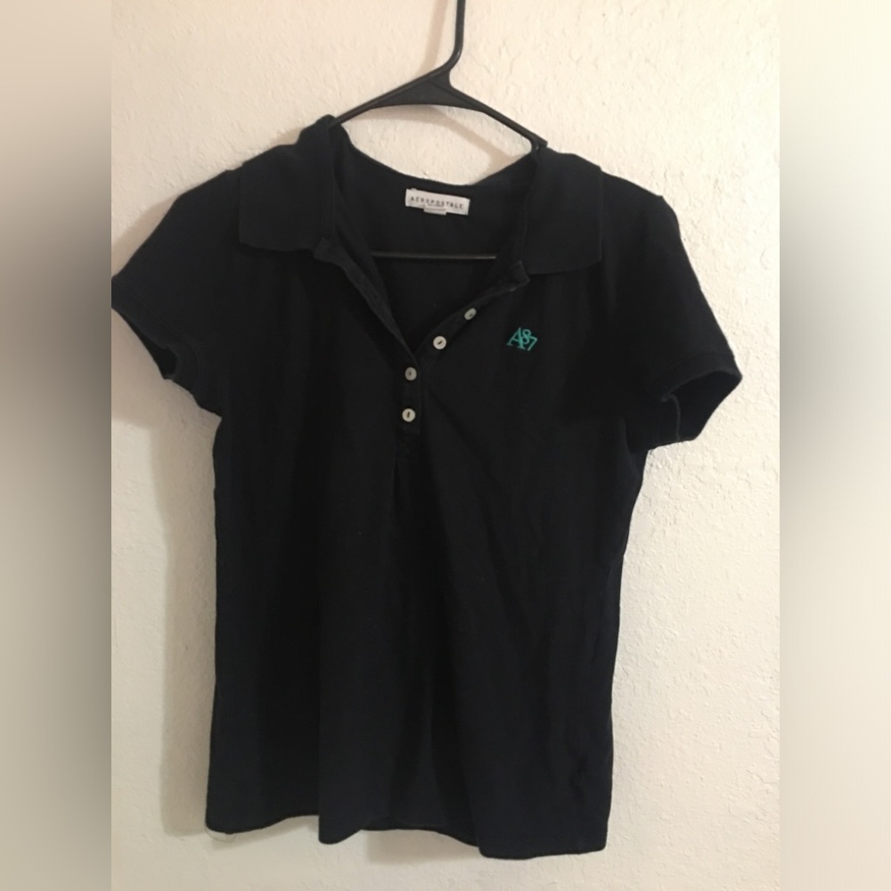 Aeropostale Black School Shirts